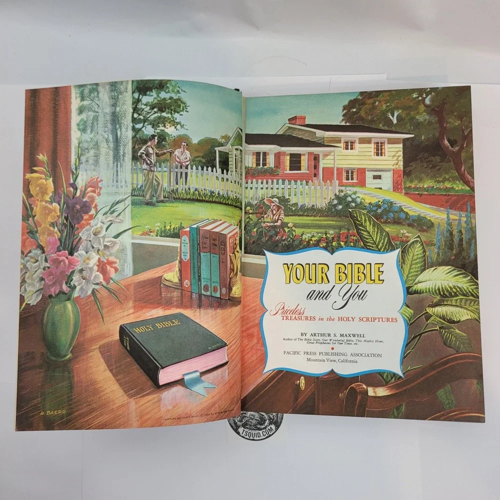 Pacific Press Your Bible and You Arthur S Maxwell 1959 Hardcover Book